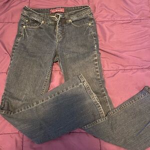 Early 2000’s dark bootcut jeans